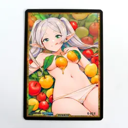 FRIEREN Waifu Anime Card LIMITED 1/1 Custom TCG Holo Goddess Story ACG T14820 - Image 1