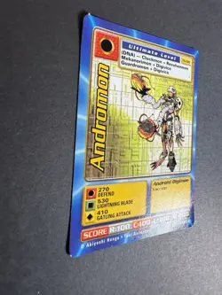 Digimon Andromom Tb-08 Taco Bell Promo Card LP - Image 3