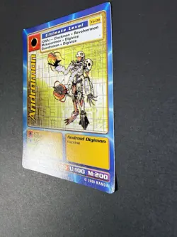 Digimon Andromom Tb-08 Taco Bell Promo Card LP - Image 4