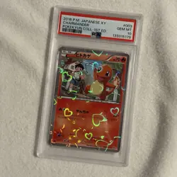 PSA 10 Charmander 003/032 Pokekyun Collection 1st ED Pokemon Card 2018 Japanese - Image 1