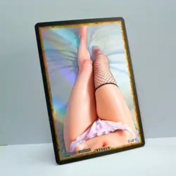 FRIEREN Waifu Anime Card LIMITED 1/1 Custom TCG Holo Goddess Story ACG T14819 - Image 2