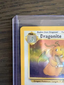 Pokemon TCG Dragonite Fossil Holo Unlimited Rare Card 4/62 LP - Image 4