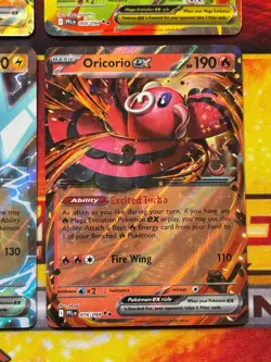 Pokemon TCG (4) Double Rare Card Lot Rotom - Oricorio - Heracross - Regirock - Image 5
