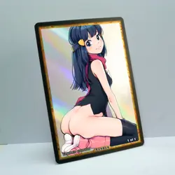 DAWN Waifu Anime Card LIMITED 1/1 Custom TCG Holo Goddess Story ACG T14814 - Image 2
