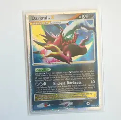 Pokemon Darkrai LV.X DP19 Diamond & Pearl Promo Holo Level Up 100HP Card - Image 1
