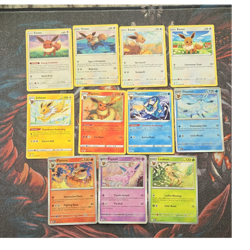 Nintendo Pokemon TCG Eevee Evolutions Mixed Card Lot 11x English Regular - Image 1