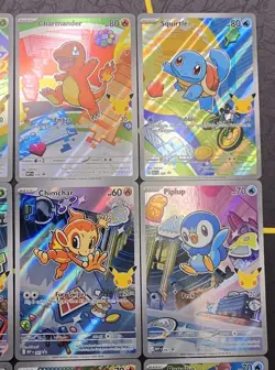 Pokemon First Partner Illustration Collection Promos FULL SET 9x Cards Near Mint - Image 3