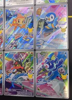 Pokemon First Partner Illustration Collection Promos FULL SET 9x Cards Near Mint - Image 5