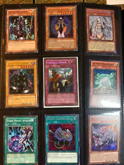 Yugioh Collection Binder vintage lot Mostly Holo Cards Blue Eyes Dark Magician - Image 4