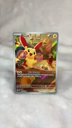 Pokemon Plusle TCG Card 193/182 Sv04: Paradox Rift Near Mint Condition - Image 1