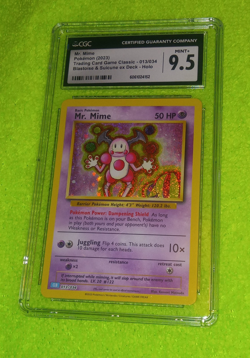 CGC 9.5 Mr. Mime 013/034 Trading Card Game Classic Holo Pokemon TCG 2023 - Image 1