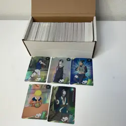 Naruto TCG 400+ Card Lot R PTR SR Mixed Series Holo Rare Bulk NM+ (Lot 118) - Image 1