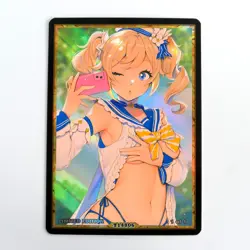 BARBARA Waifu Anime Card LIMITED 1/1 Custom TCG Holo Goddess Story ACG T14806 - Image 1