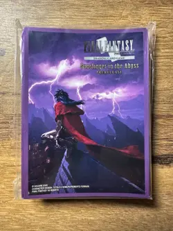 Final Fantasy TCG Opus 26 Gunslinger of the Abyss - Vincent - Card Sleeves - Image 1