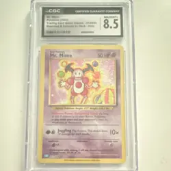 Pokemon Mr. Mime Trading Card Game Classic 013/034 CGC 8.5 Graded Holo 2023 - Image 1
