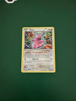 Ditto XY40 Black Star Promo Holo Rare XY Pokemon Trading Card Game - Image 1