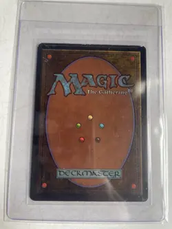 MTG Volcanic Island - Dual Land - Revised LP - Magic the Gathering authenticated - Image 2