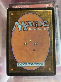 MTG Volcanic Island - Dual Land - Revised LP - Magic the Gathering authenticated - Image 4