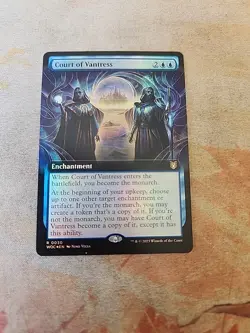 Court Of Vantress Extended Art Foil Commander Wilds Of Eldraine MTG NM - Image 1