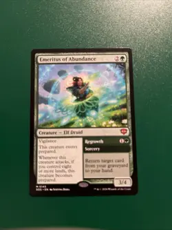 Emeritus of Abundance Secrets of Strixhaven Regular - Image 1