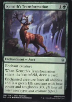 Kenrith's Transformation - Throne of Eldraine: #164, Magic: The Gathering Nm R92 - Image 1