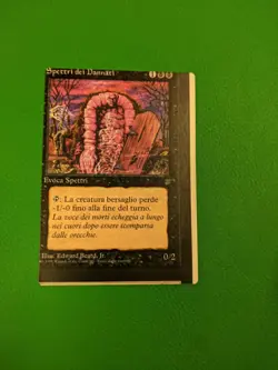 Ghosts of the Damned ital Legends nfc miscut white back press check test print - Image 1