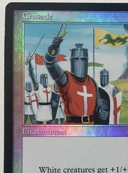 Magic Gathering MTG CRUSADE Promo Foil DCI Junior Super Series Signed Mark Poole - Image 2