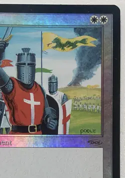 Magic Gathering MTG CRUSADE Promo Foil DCI Junior Super Series Signed Mark Poole - Image 3