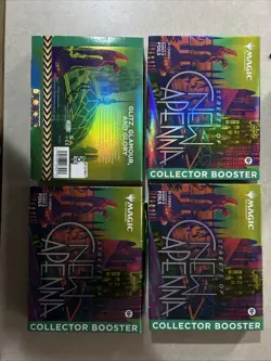 Lot Of 4 Boxes . Magic The Gathering Streets of New Capenna Collector. - Image 2