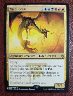 Nicol Bolas - MtG Masters 25 - R2094 NM 2018 - Image 2