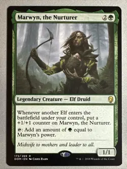 MTG / Marwyn, the Nurturer / DOM / #172 / Regular / Rare / NM - Image 1