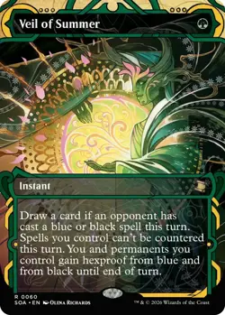 Veil of Summer x1 MTG Magic the Gathering - Secrets of Strixhaven - Image 1