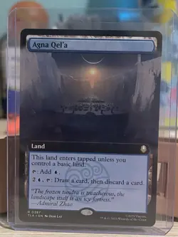 Mtg. Agna Qel'a. Extended Art. Avatar The Last Airbender. Pack Fresh - Image 1