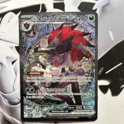 Pokemon TCG N's Zoroark Ex SIR 286/217 Ascended Heroes English NM - Image 1