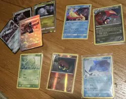 Pokemon card mixed lot! Latios delta Damaged and more! CHECK DESC - Image 1