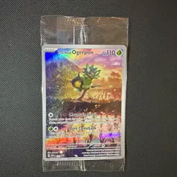 Teal Mask Ogerpon 123 - Scarlet & Violet Black Star Promo Pokemon TCG SEALED - Image 1