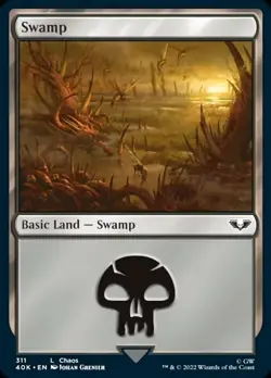 Basic Lands 10 MTG Swamp (311), NM-Mint, English Universes Beyond: Warhammer 40K - Image 1
