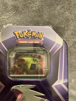 Birthday Auction!: Pokemon Tyranitar Tin. New in Box with Factory Seal - Image 3
