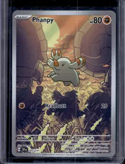 2024 Pokemon Surging Sparks Phanpy #205/191 - Image 1