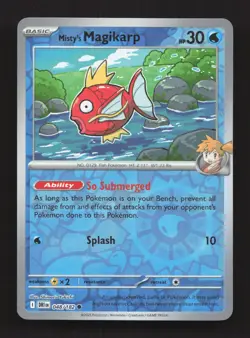 Misty's Magikarp 048/182 Common Destined Rivals Pokemon Reverse Holo Near Mint - Image 1