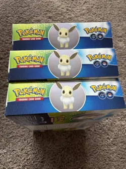 x3 Pokemon Go Radiant Eevee Premium Collection Box NEW Sealed - Image 3