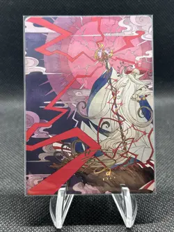 Summon: Esper Ramuh Gold Signature - NM - MTG Magic Art Series: Final Fantasy - Image 1
