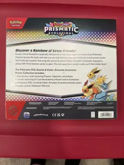 NEW/FACTORY SEALED Pokemon TCG Prismatic Evolutions Poster Collection - Image 2