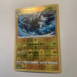 Pokemon Card Zebstrika Chilling Reign Reverse Holo Rare 051/198 - Image 2