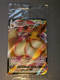 Eevee VMAX SWSH087 SEALED Promo Sword & Shield Pokemon NM - Image 1