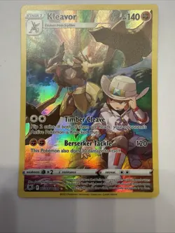 Kleavor Pokemon • Ultra Rare • TG08/TG30 Astral Radiance Trainer Gallery NM - Image 1