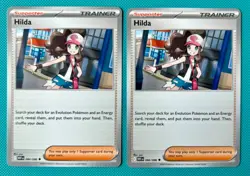 2x- Hilda 084/086 Sv: White Flare Pokemon TCG NM - Image 1