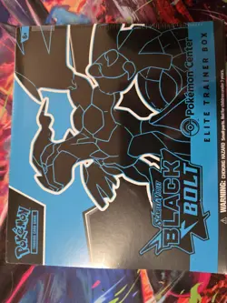 Pokemon Center TCG Scarlet & Violet Black Bolt Elite Trainer Box - Image 1