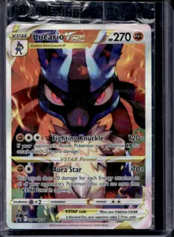 2019-2023 Pokemon SWSH Black Star Promos Lucario VST #SWSH291 - Image 1