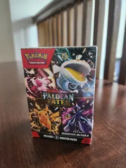 Pokemon Scarlet & Violet Paldean Fates Booster Bundle Sealed - Image 1